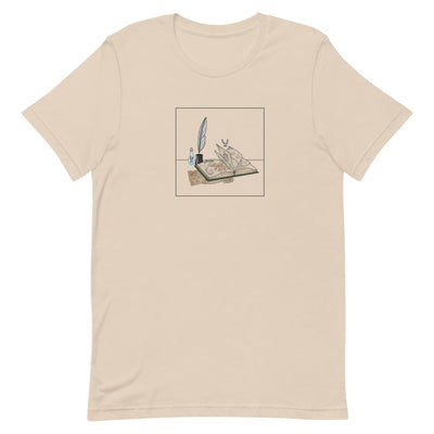 The Guide | Short-Sleeve Unisex T-Shirt | The Legend of Zelda Threads and Thistles Inventory Soft Cream S 