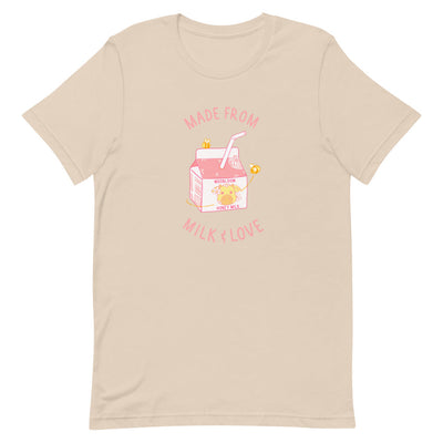 Milk and Love | Unisex t-shirt | Minecraft Threads and Thistles Inventory Soft Cream XS 