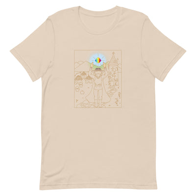 Wizard Taro Card | Unisex t-shirt | Stardew Valley Threads and Thistles Inventory Soft Cream XS 