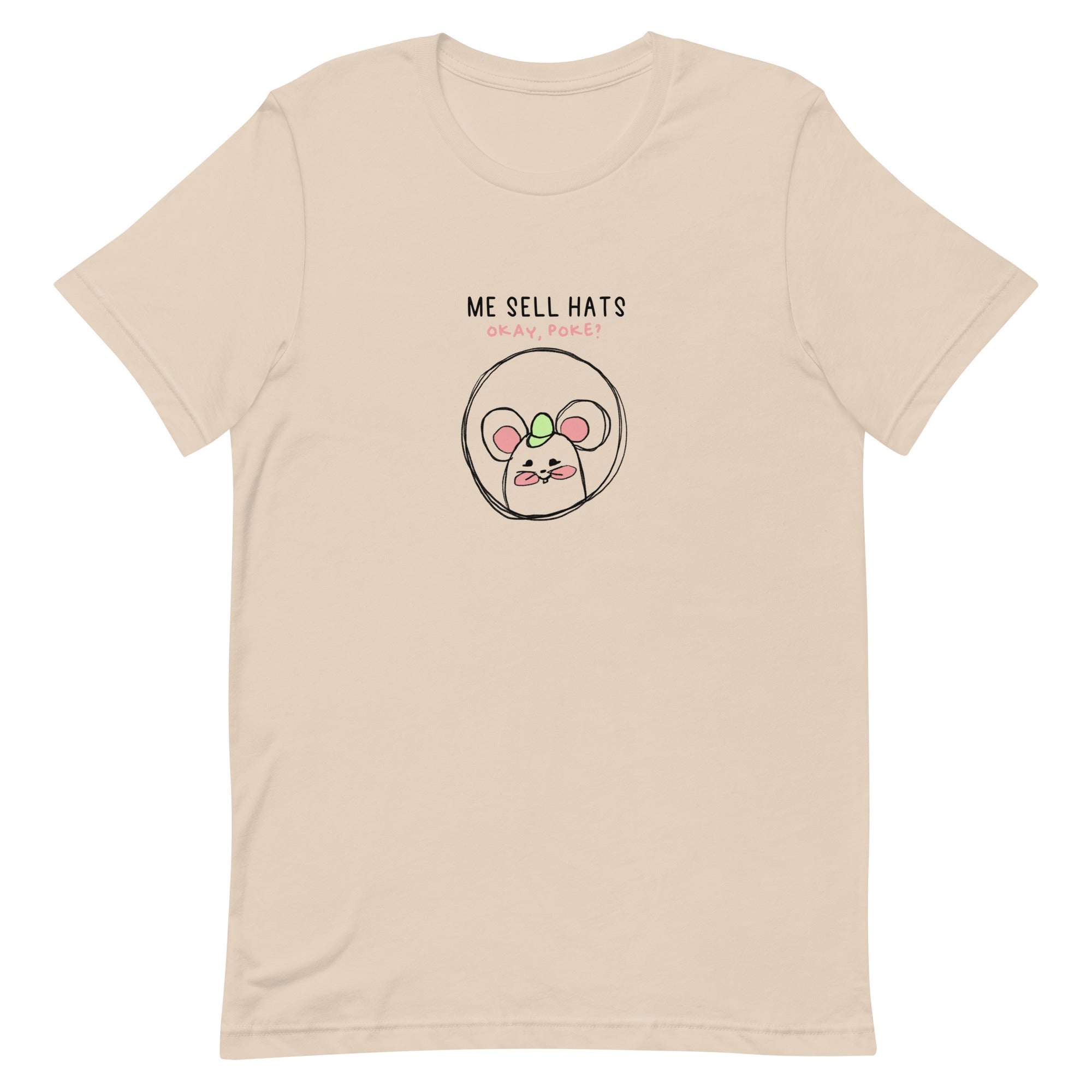 Me Sell Hats | Unisex t-shirt | Stardew Valley Threads and Thistles Inventory Soft Cream XS 