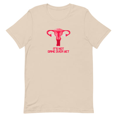 It's Not Game Over Yet | Unisex t-shirt | Feminist Gamer Threads and Thistles Inventory Soft Cream XS 