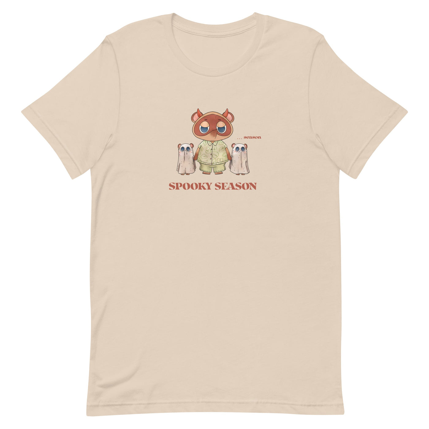 Spooky Season | Unisex t-shirt | Animal Crossing Fall Cozy Gamer Threads & Thistles Inventory Soft Cream XS 