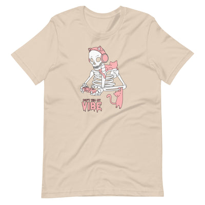 Don't Kill my Vibe | Fall Unisex t-shirt Threads & Thistles Inventory Soft Cream XS 