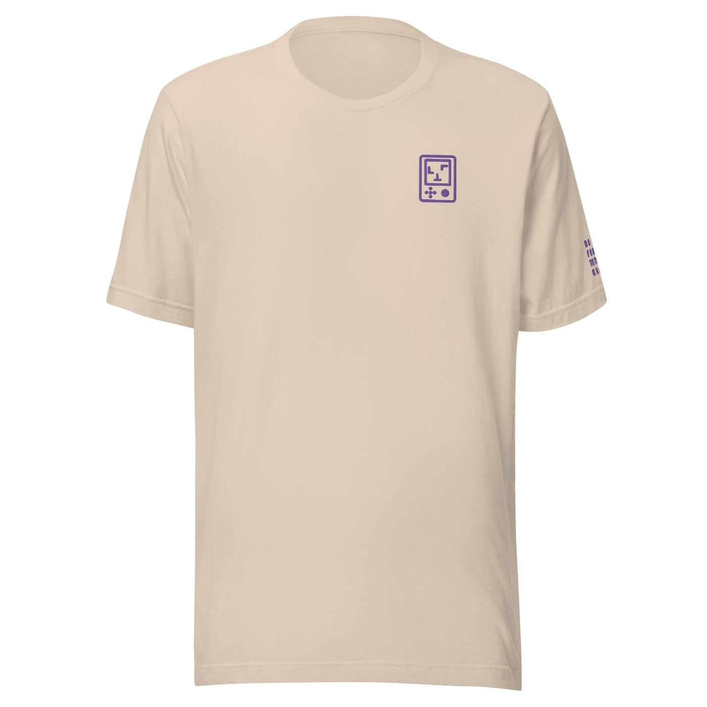 Touch Grass | Embroidered Unisex t-shirt | Gamer Affirmations Threads & Thistles Inventory Soft Cream XS 