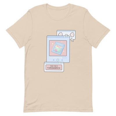 Time for a Throwback | Unisex t-shirt | Retro Gaming Threads & Thistles Inventory Soft Cream XS 