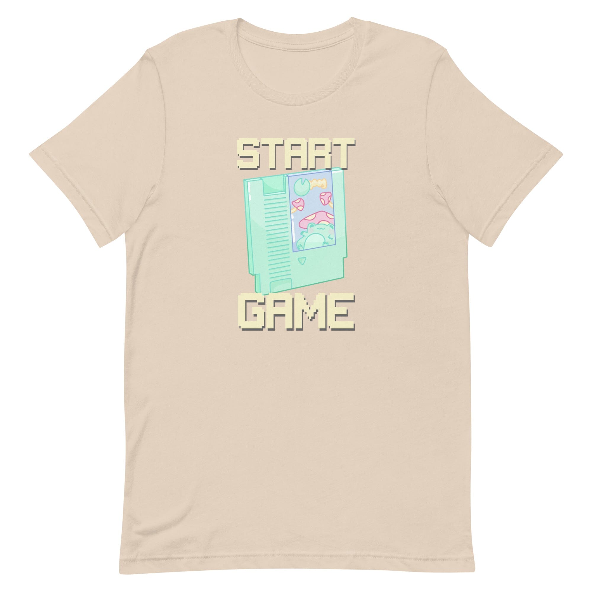Start Game NES | Unisex t-shirt | Retro Gaming Threads & Thistles Inventory Soft Cream XS 