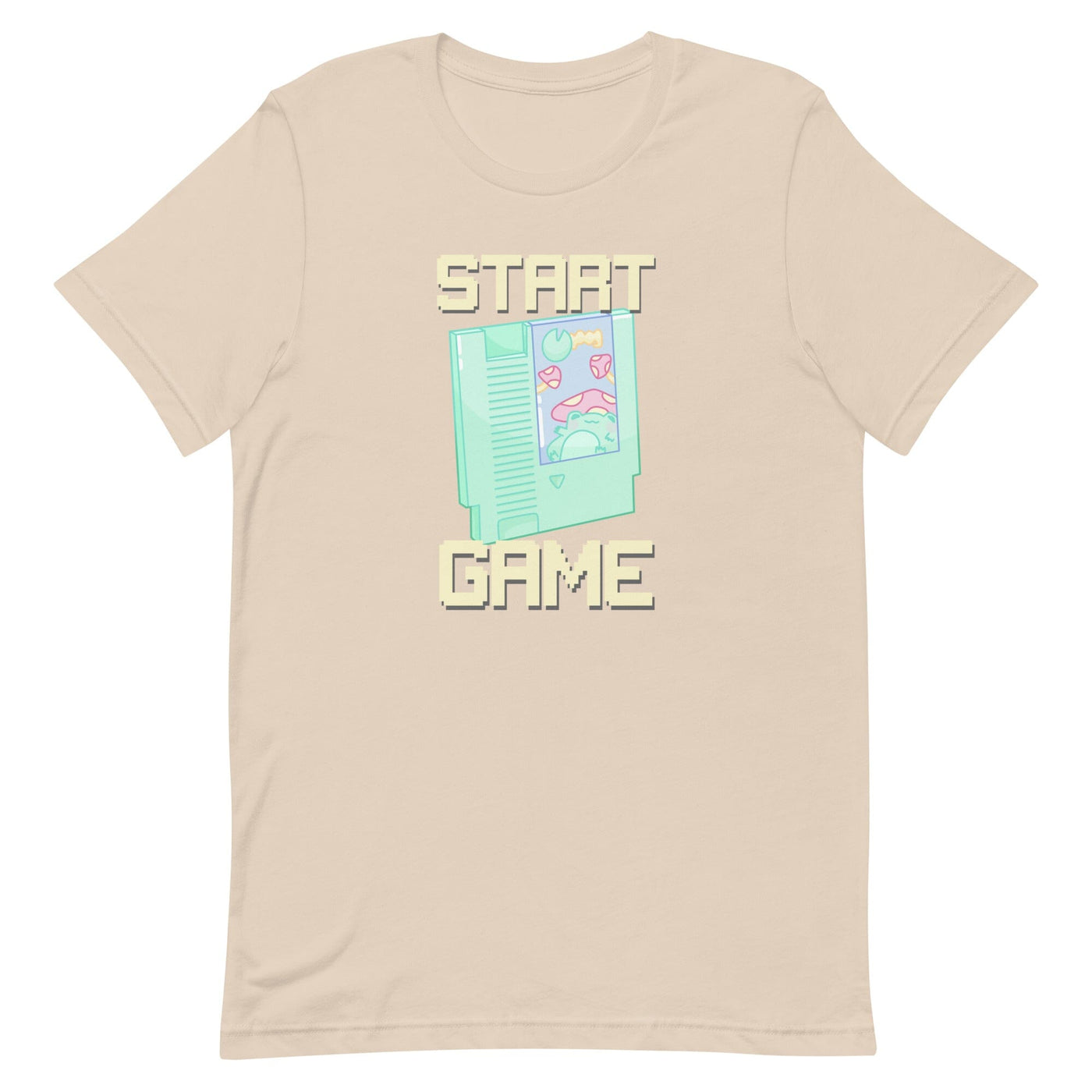 Start Game NES | Unisex t-shirt | Retro Gaming Threads & Thistles Inventory Soft Cream XS 