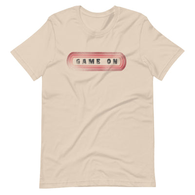 Game On | Unisex t-shirt Retro Gaming Threads & Thistles Inventory Soft Cream XS 