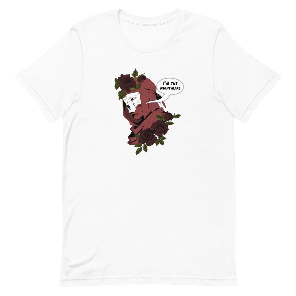 The Nightmare | Short-Sleeve Unisex T-Shirt | Apex Legends Threads and Thistles Inventory White XS 