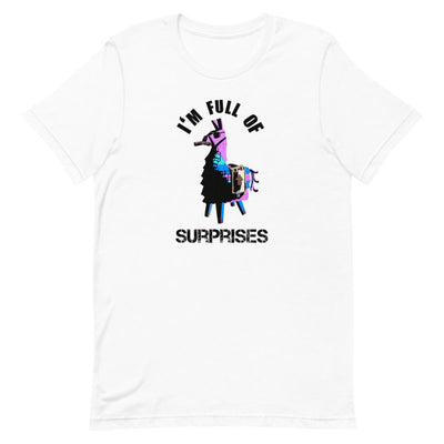 Full of Surprises | Short-Sleeve Unisex T-Shirt | Fortnite Threads and Thistles Inventory White XS 