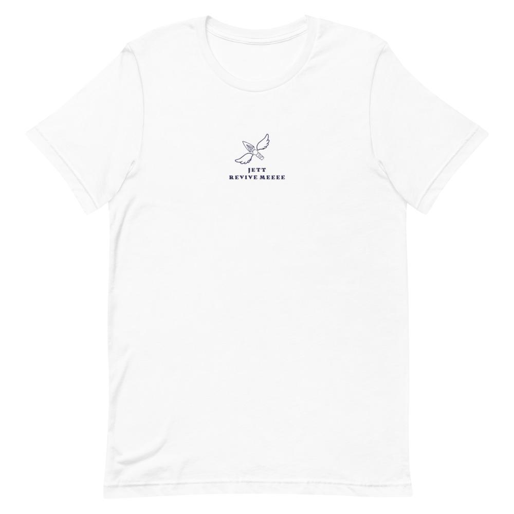 Revive Me | Short-Sleeve Unisex T-Shirt | Valorant Threads and Thistles Inventory White XS 