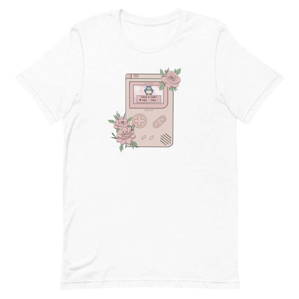 Take a Nap? | Short-Sleeve Unisex T-Shirt | Pokemon Threads and Thistles Inventory White XS 