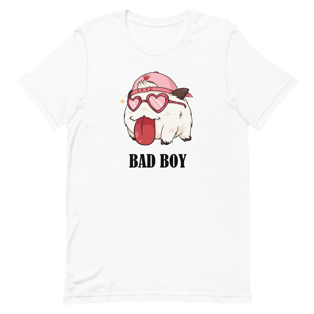 Bad Boy | Short-Sleeve Unisex T-Shirt | League of Legends Threads and Thistles Inventory White XS 