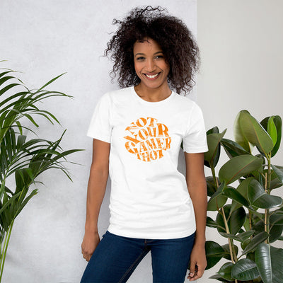 Not Your Gamer Thot | Short-sleeve unisex t-shirt | Feminist Gamer Threads and Thistles Inventory 