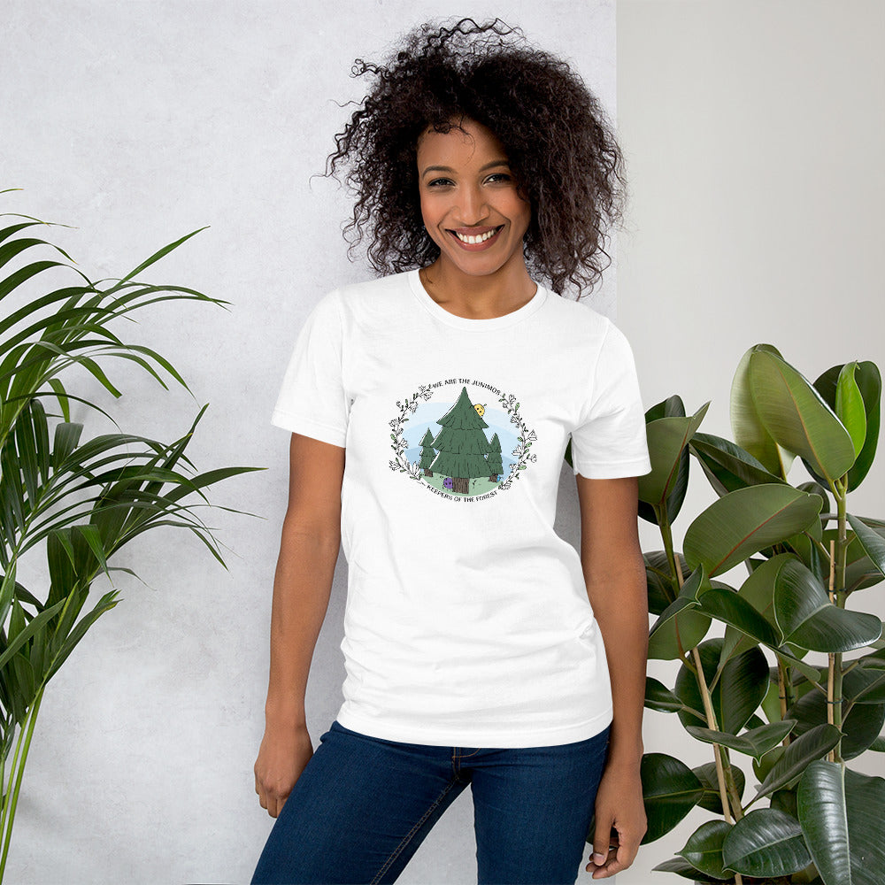 Junimo | Short-Sleeve Unisex T-Shirt | Stardew Valley Threads and Thistles Inventory 