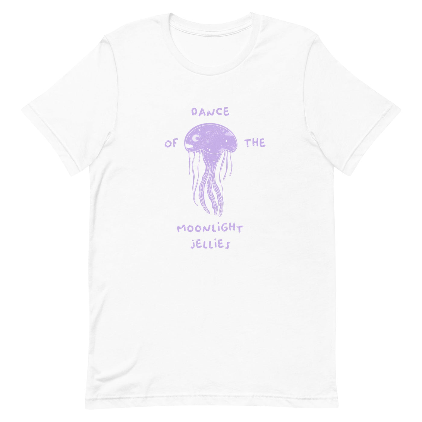 Moonlight Jellies | Unisex t-shirt | Stardew Valley Threads and Thistles Inventory White XS 