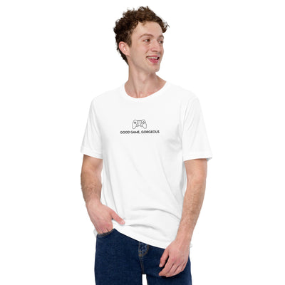 Good Game, Gorgeous | Unisex t-shirt Threads and Thistles Inventory 
