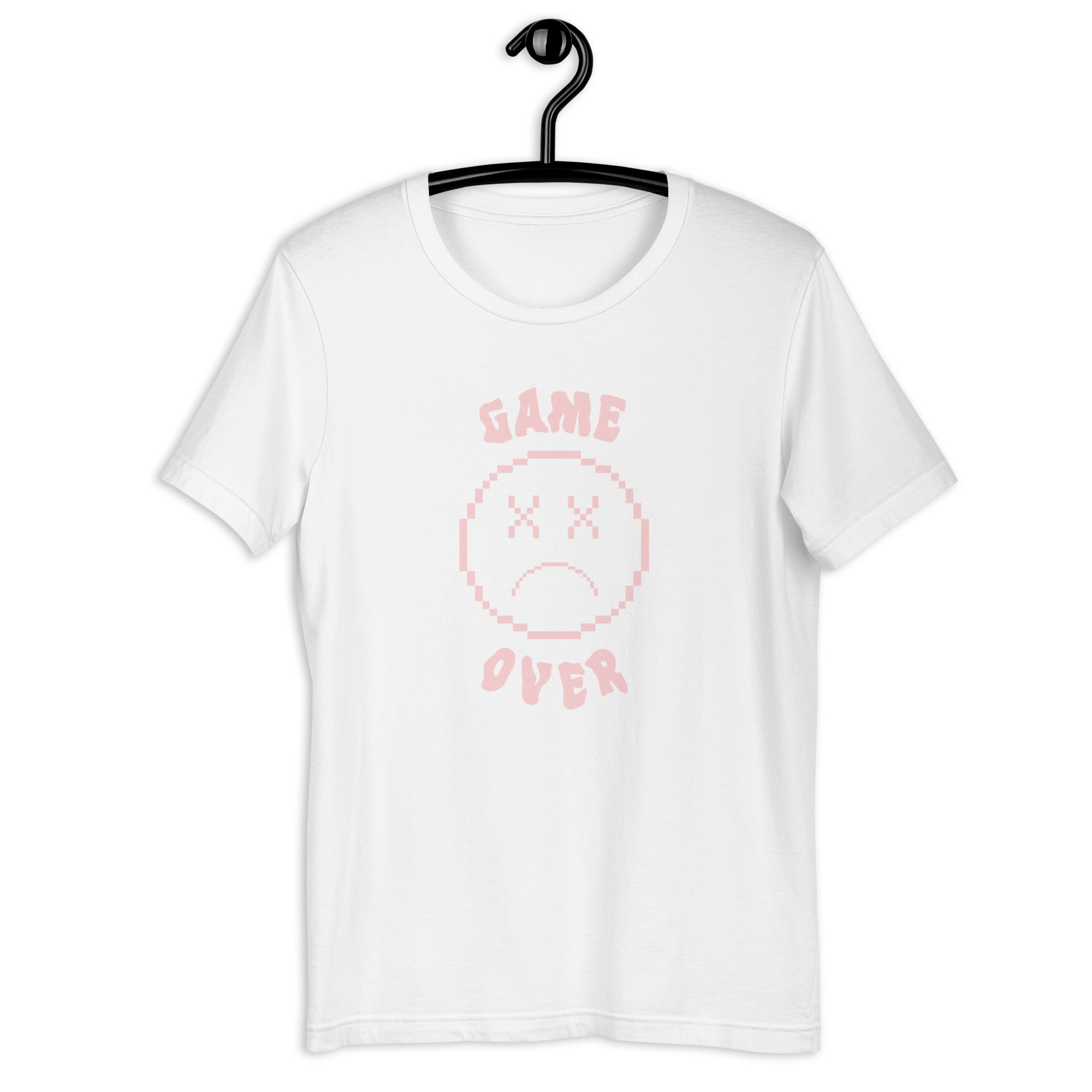 Game Over Smiley | Unisex t-shirt Threads and Thistles Inventory 