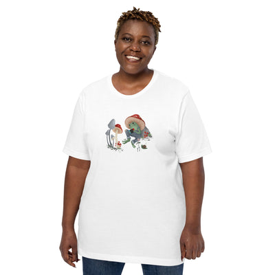 Cottagecore Frog | Unisex t-shirt | Cozy Gamer Threads and Thistles Inventory 