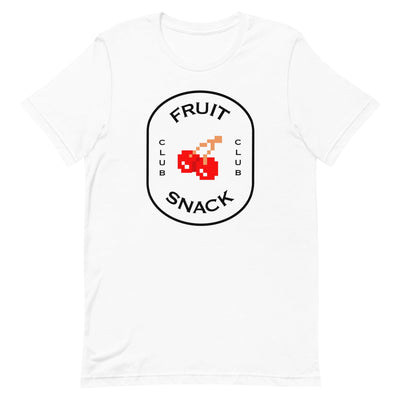 Fruit Snack Club | Unisex t-shirt | Retro Gaming Threads & Thistles Inventory White XS 