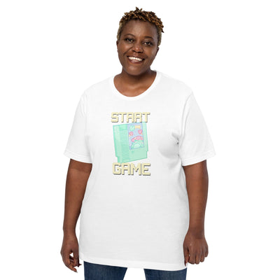 Start Game NES | Unisex t-shirt | Retro Gaming Threads & Thistles Inventory 