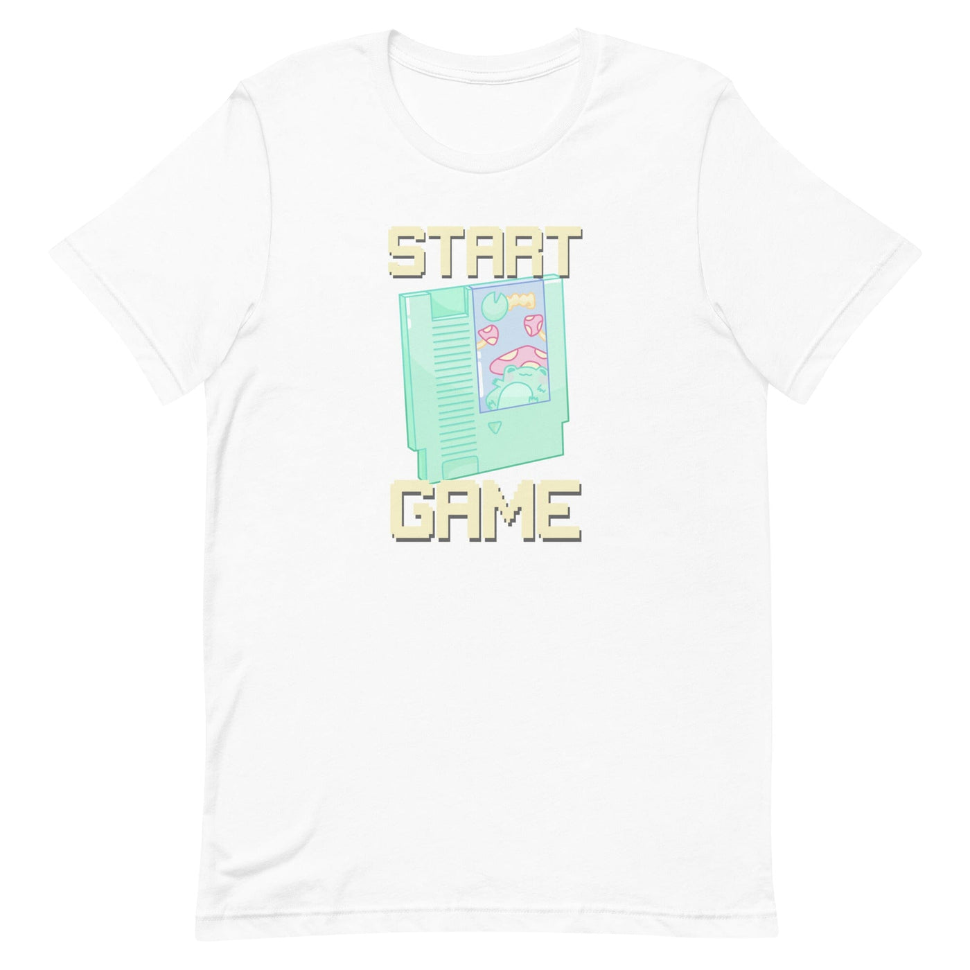 Start Game NES | Unisex t-shirt | Retro Gaming Threads & Thistles Inventory White XS 