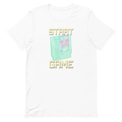 Start Game NES | Unisex t-shirt | Retro Gaming Threads & Thistles Inventory White XS 