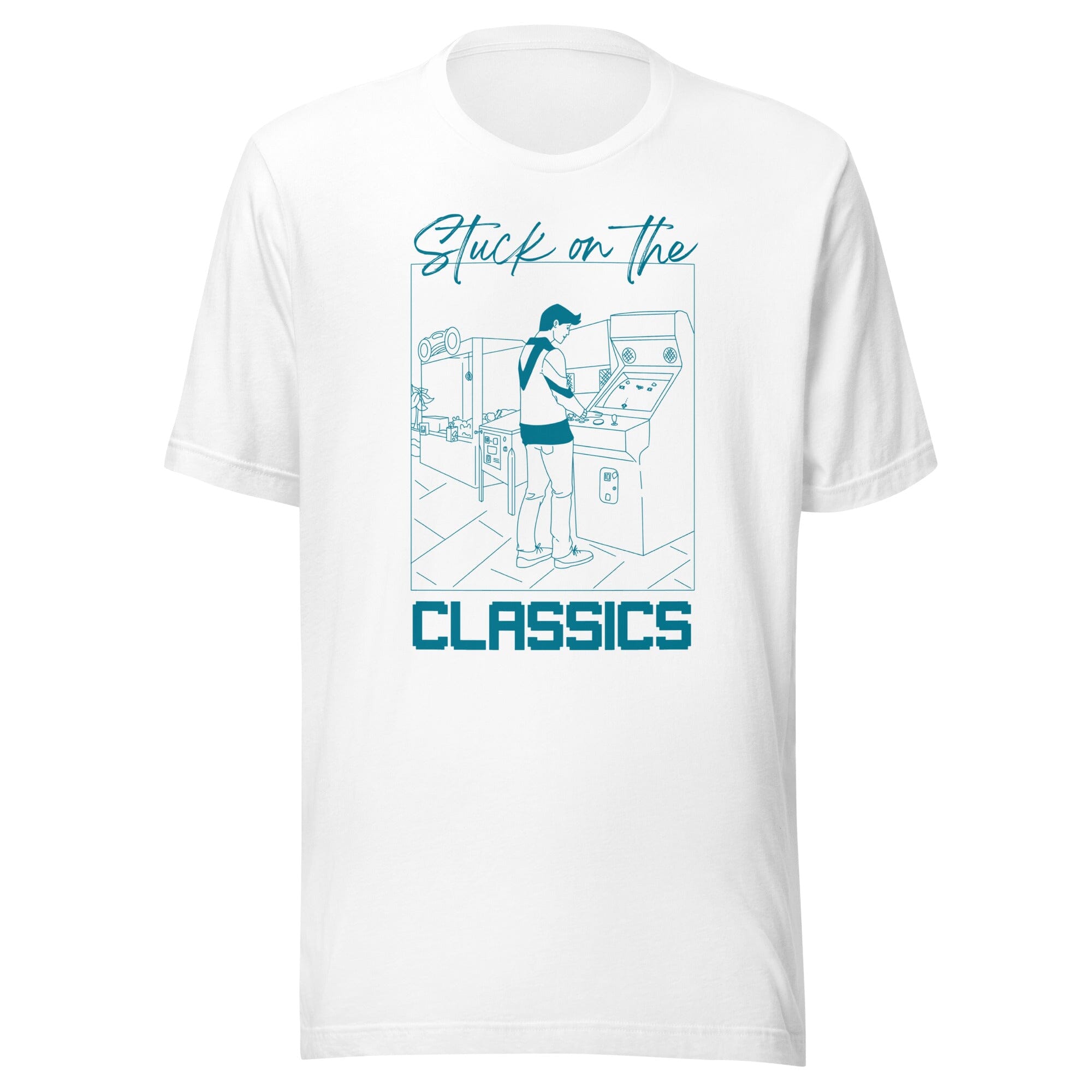 Stuck on the Classics | Unisex t-shirt | Retro Gaming Threads & Thistles Inventory 