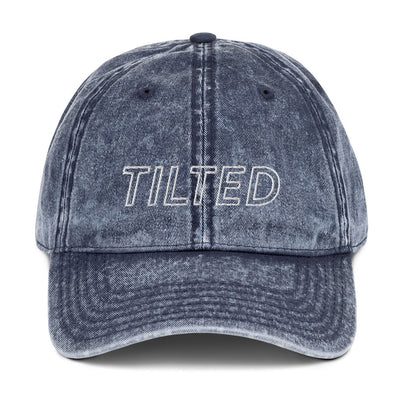Tilted | Vintage Denim Cap Threads and Thistles Inventory Navy 