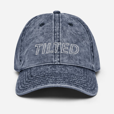 Tilted | Vintage Denim Cap Threads and Thistles Inventory 
