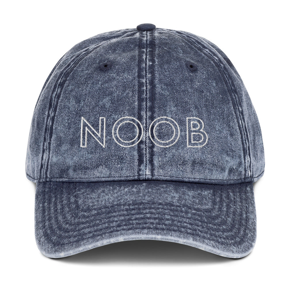 Noob | Vintage Denim Cap Threads and Thistles Inventory Navy 