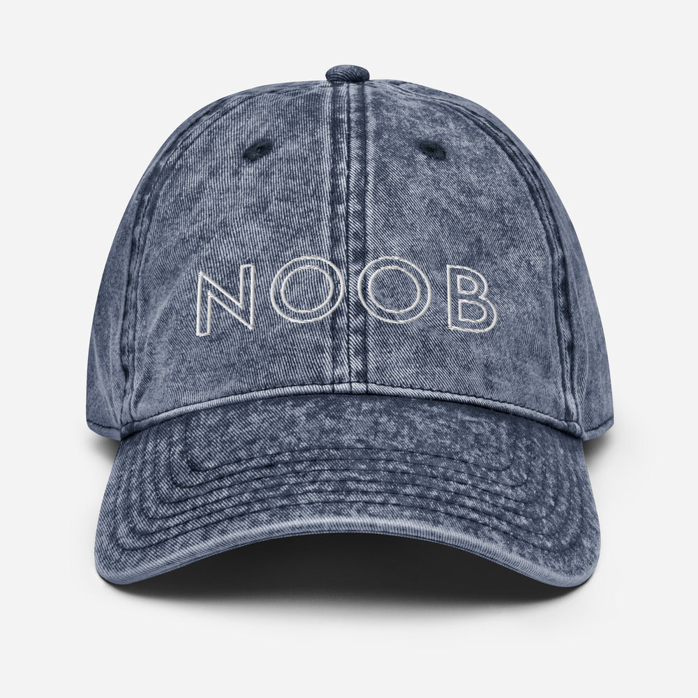 Noob | Vintage Denim Cap Threads and Thistles Inventory 
