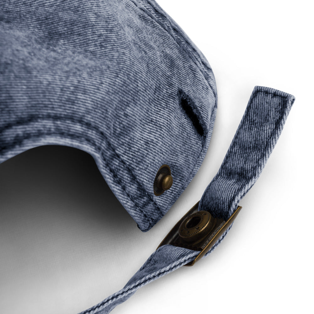 Rage Quit | Vintage Denim Cap Threads and Thistles Inventory 
