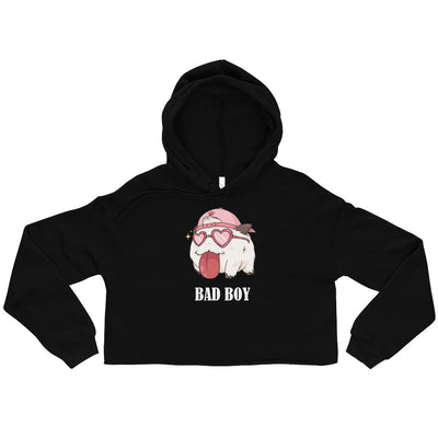 Bad Boy | Crop Hoodie | League of Legends Threads and Thistles Inventory Black S 