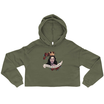 Lie to Me | Crop Hoodie | The Witcher Threads and Thistles Inventory S 