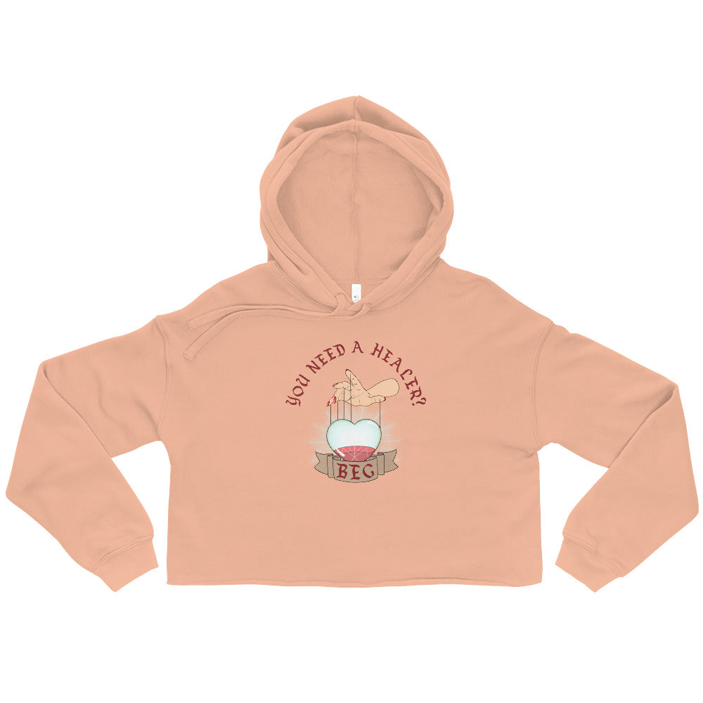 Beg | Crop Hoodie | FPS/TPS Threads and Thistles Inventory Peach S 